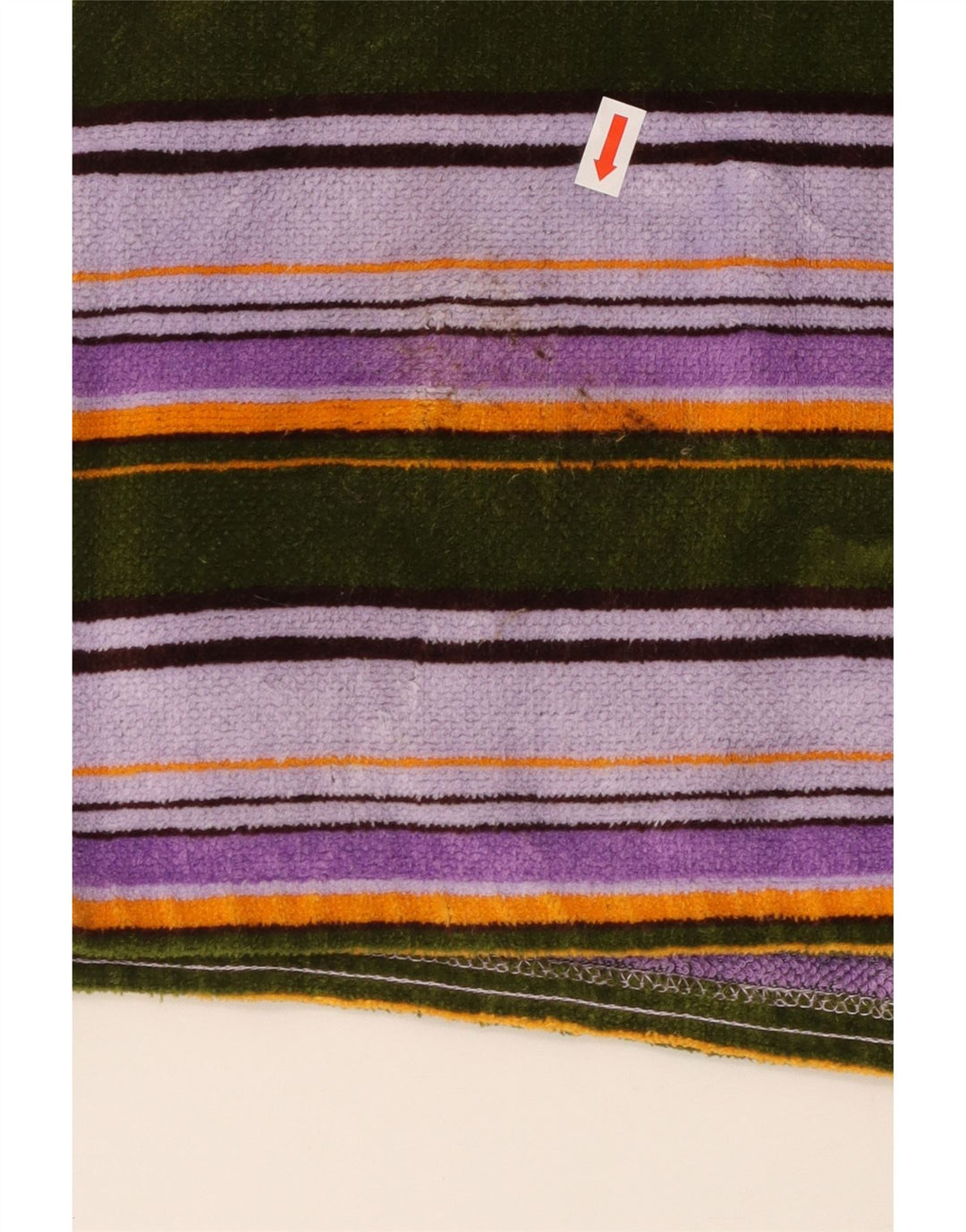 Giacca blazer in spugna da donna VINTAGE EU 40 media multicolore