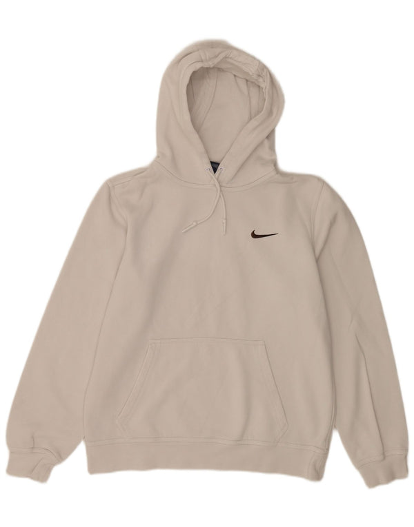 Maglia con cappuccio Nike da uomo di colore bianco medio