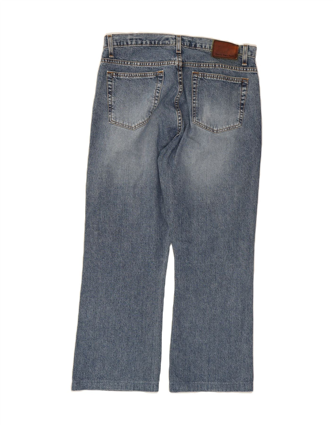 CALVIN KLEIN Mens Bootcut Jeans W34 L28 Blue Cotton Vintage Calvin Klein and Second-Hand Calvin Klein from Messina Hembry 