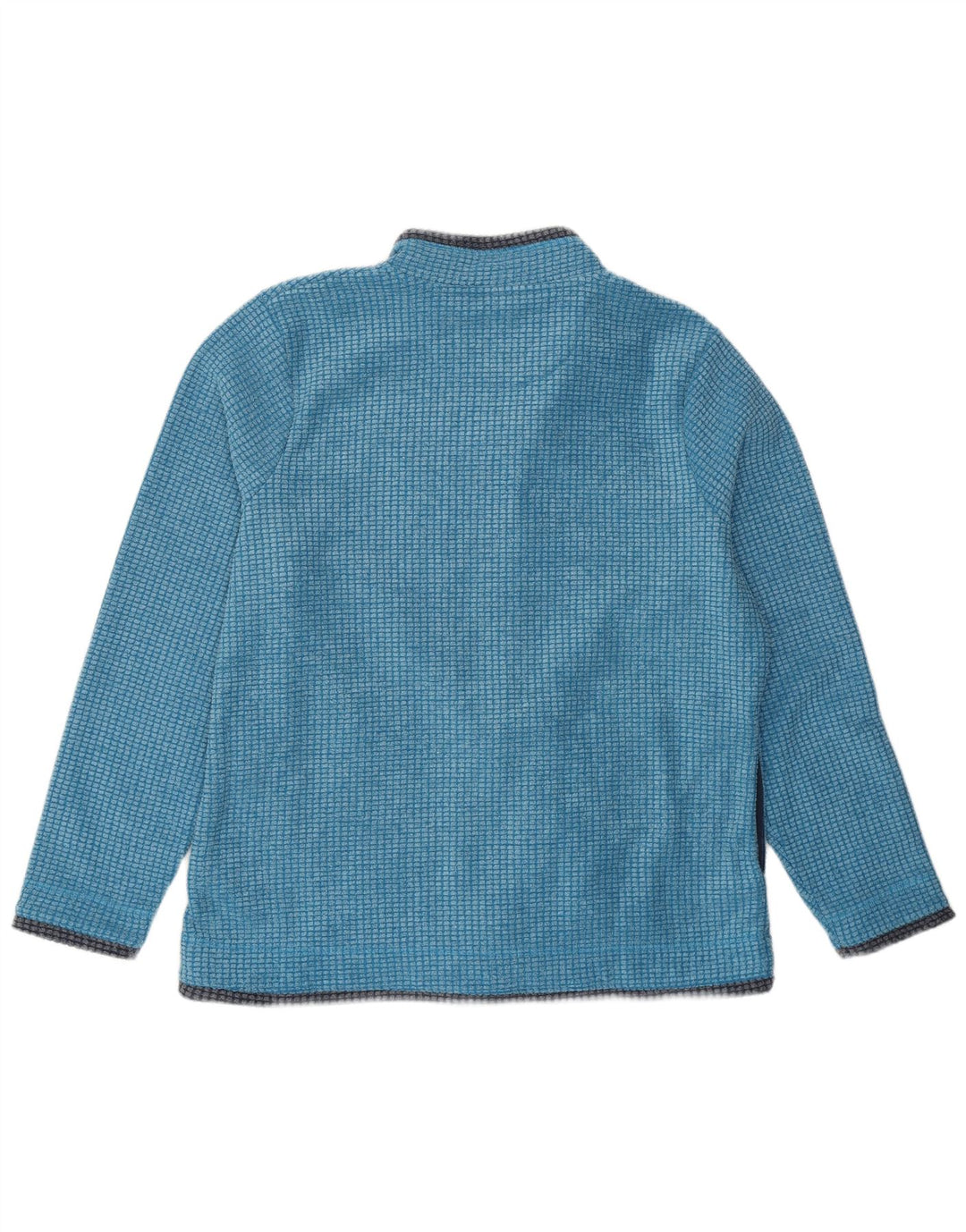 Giacca in pile da donna vestibilità ampia Weird Fish UK 18 XL poliestere blu