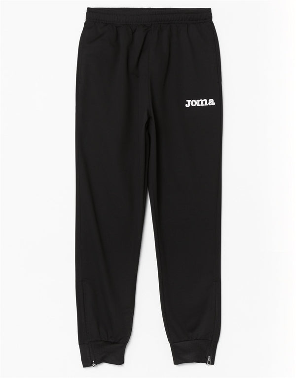 Joma Pantaloni da tuta da uomo Joggers Medium Nero Poliestere Sportivo