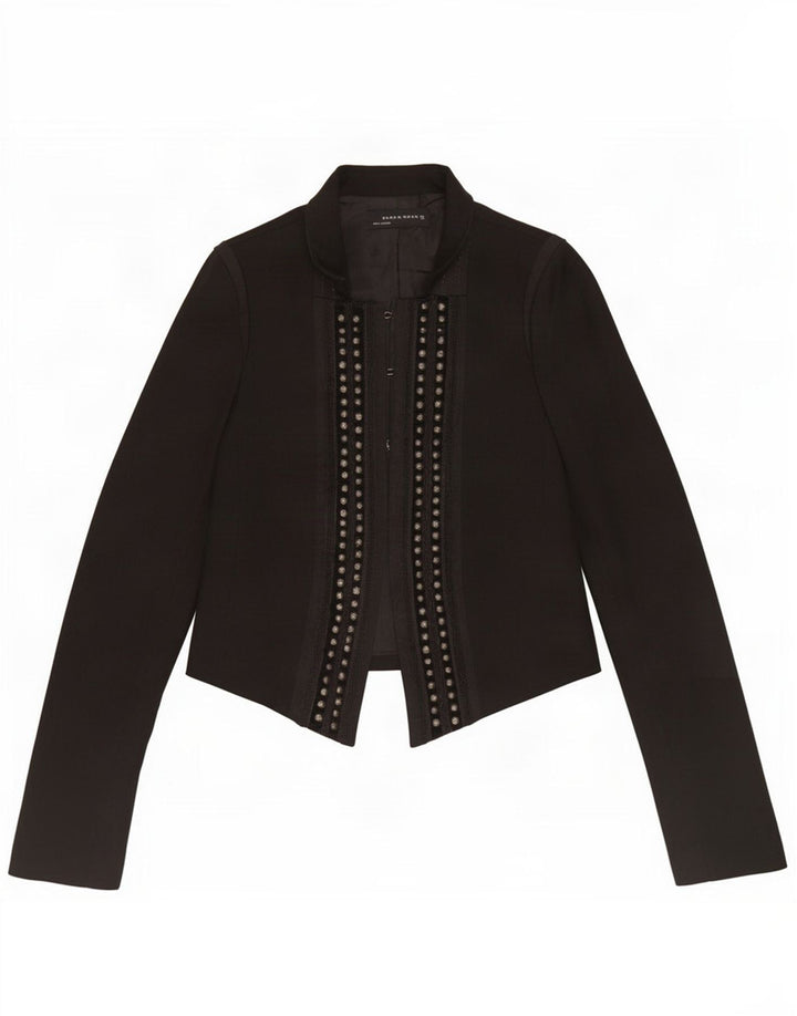 Giacca blazer da donna Zara UK 12 lana nera media