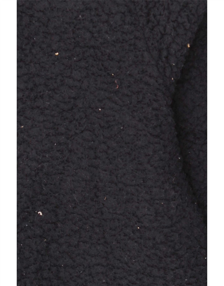 Giacca in pile da donna Tommy Hilfiger UK 10 Small Poliestere blu navy