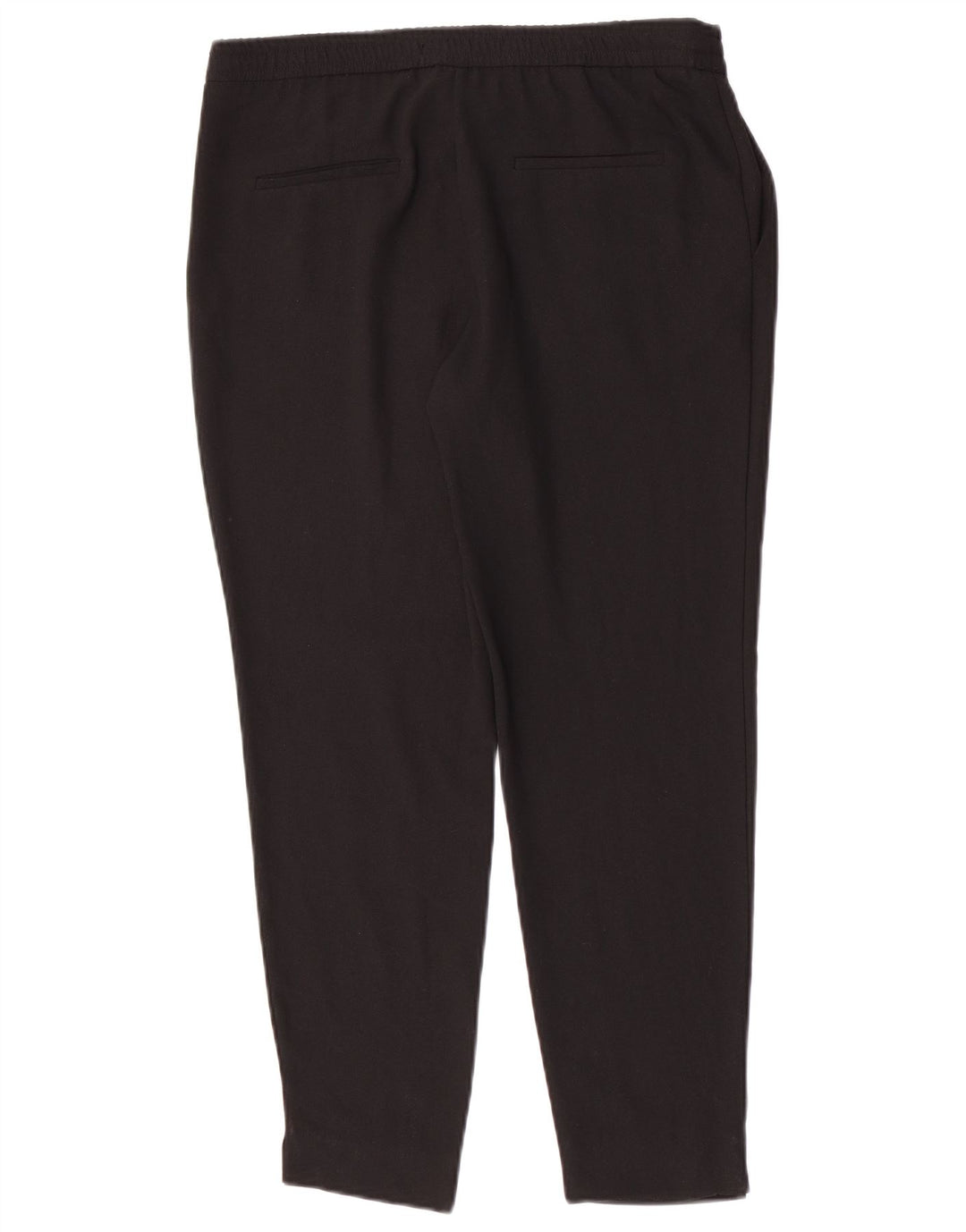 Pantaloni chino slim da donna Zara piccoli W30 L27 poliestere nero