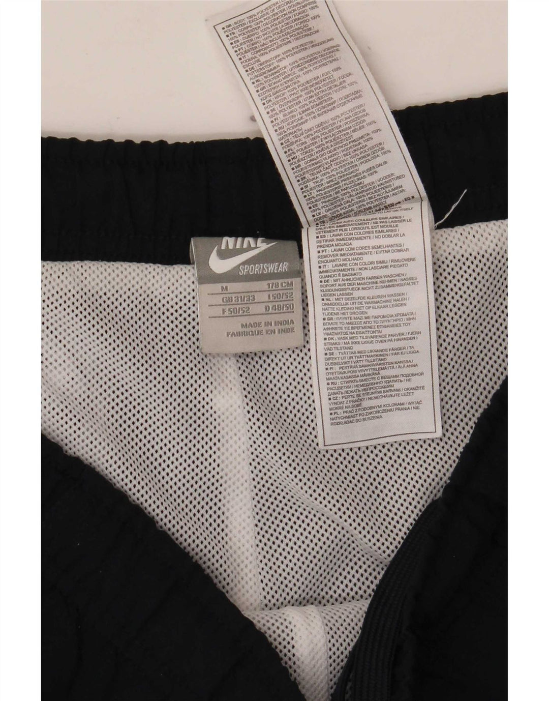 Pantaloni da tuta da uomo Nike Joggers medio poliestere blu navy