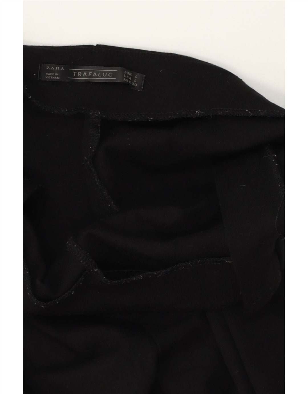 Leggings ZARA Trafaluc da donna UK 14 grandi neri