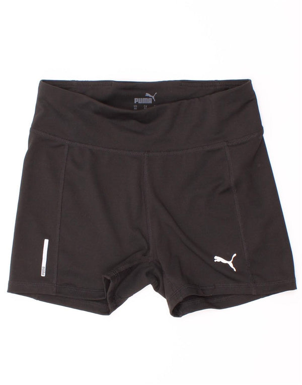 Pantaloncini sportivi Puma per ragazze 8-9 anni in nylon nero