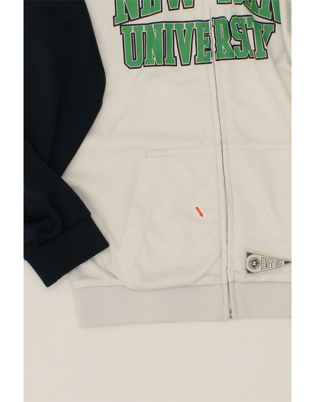CHAMPION Boys Graphic Tracksuit Top Jacket 9-10 Years Medium  White Vintage Champion and Second-Hand Champion from Messina Hembry 