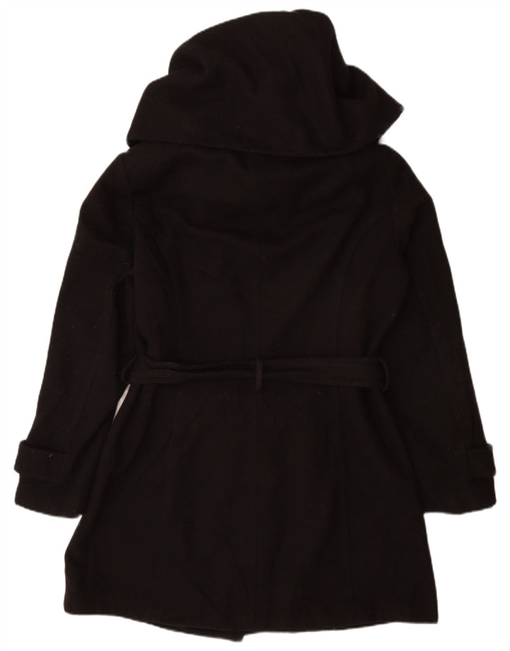 Cappotto Zara da donna UK 20 2XL lana nera