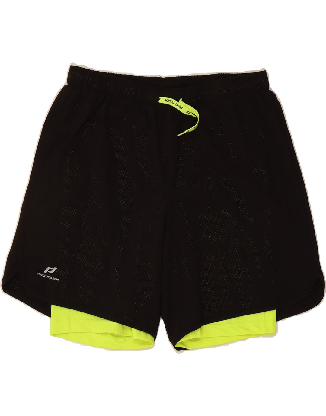 Pantaloncini sportivi da uomo PRO TOUCH medi neri