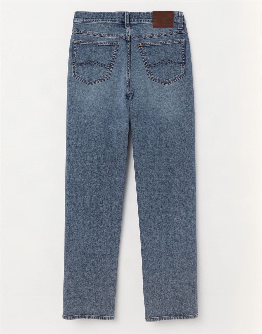Jeans dritti Tramper da uomo Mustang W33 L32 in cotone blu