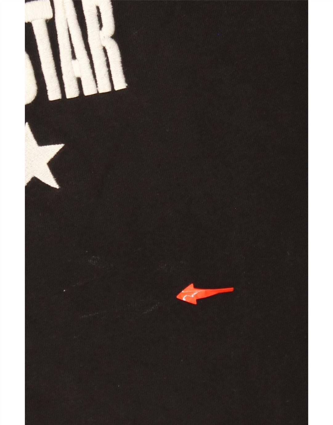 CONVERSE Womens All Star Graphic Sweatshirt Jumper UK 16 Large Black