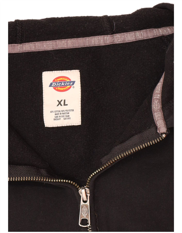 Dickies Maglione con cappuccio e zip da donna UK 18 XL Cotone nero