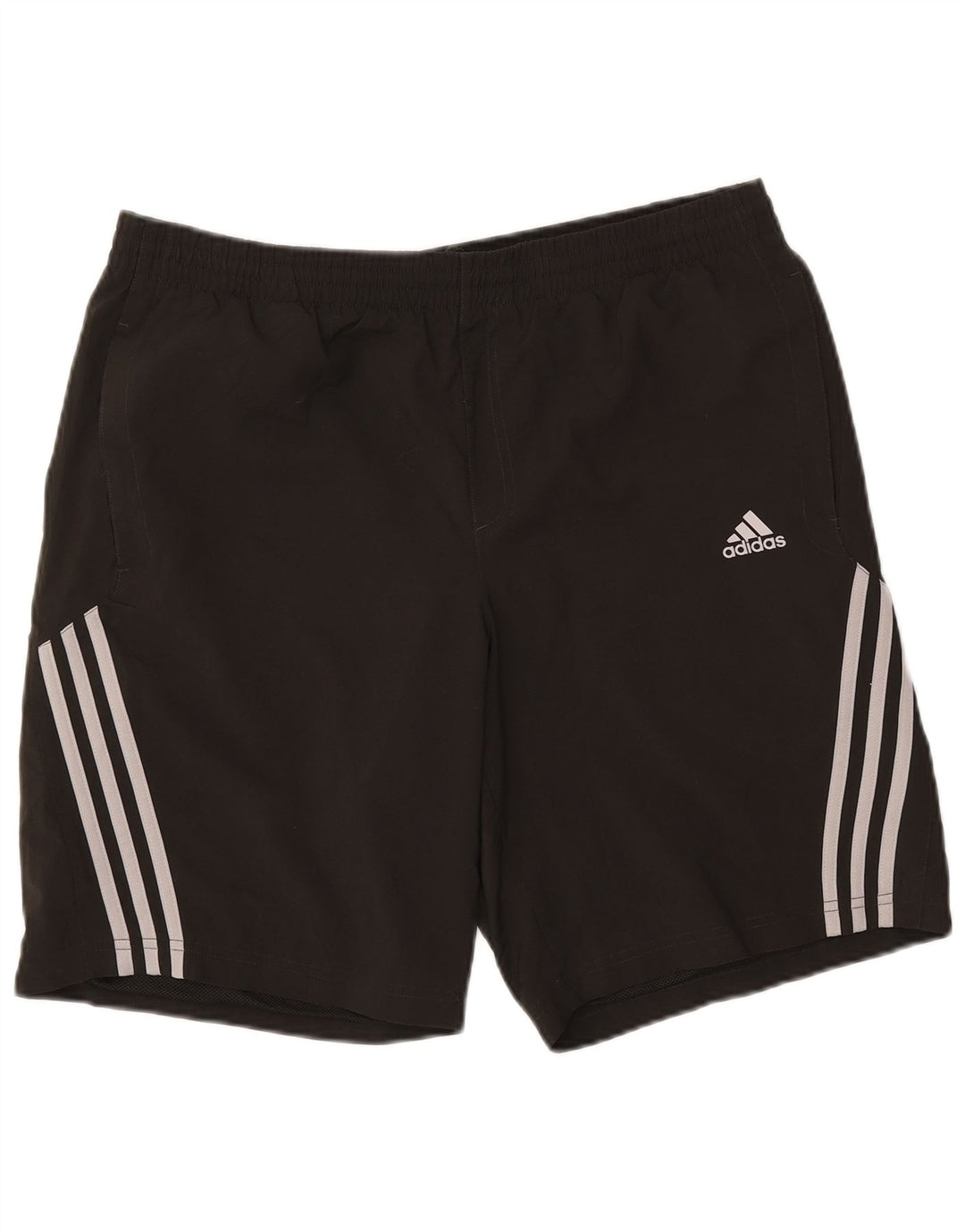 Pantaloncini da bagno Adidas Clima 365 da uomo grandi in poliestere color block nero