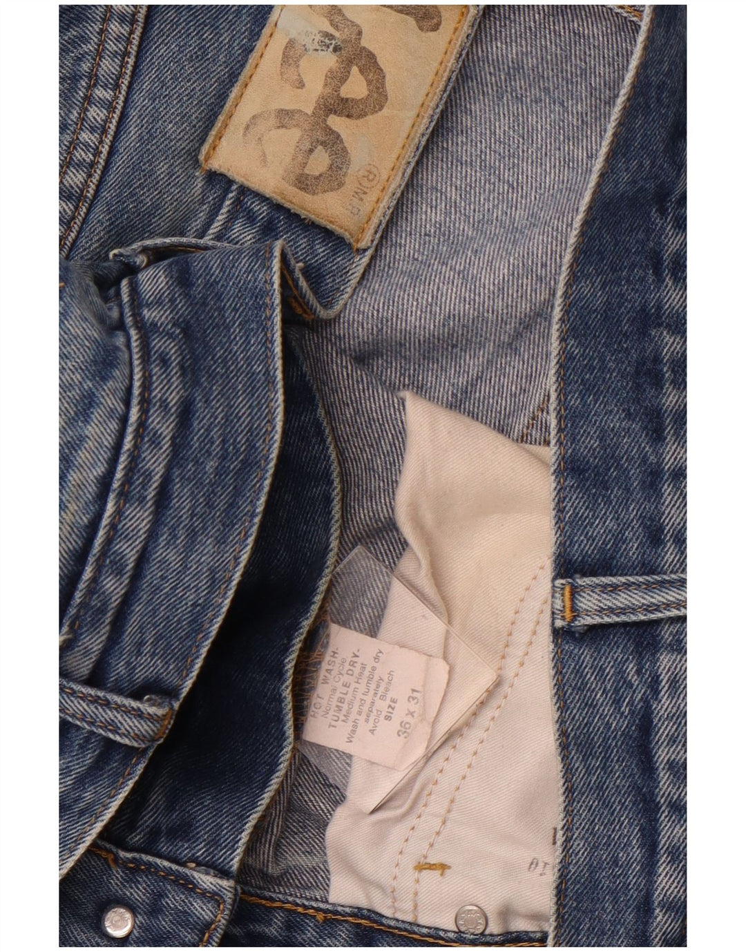 Jeans dritti da uomo LEE W36 L31 Blu