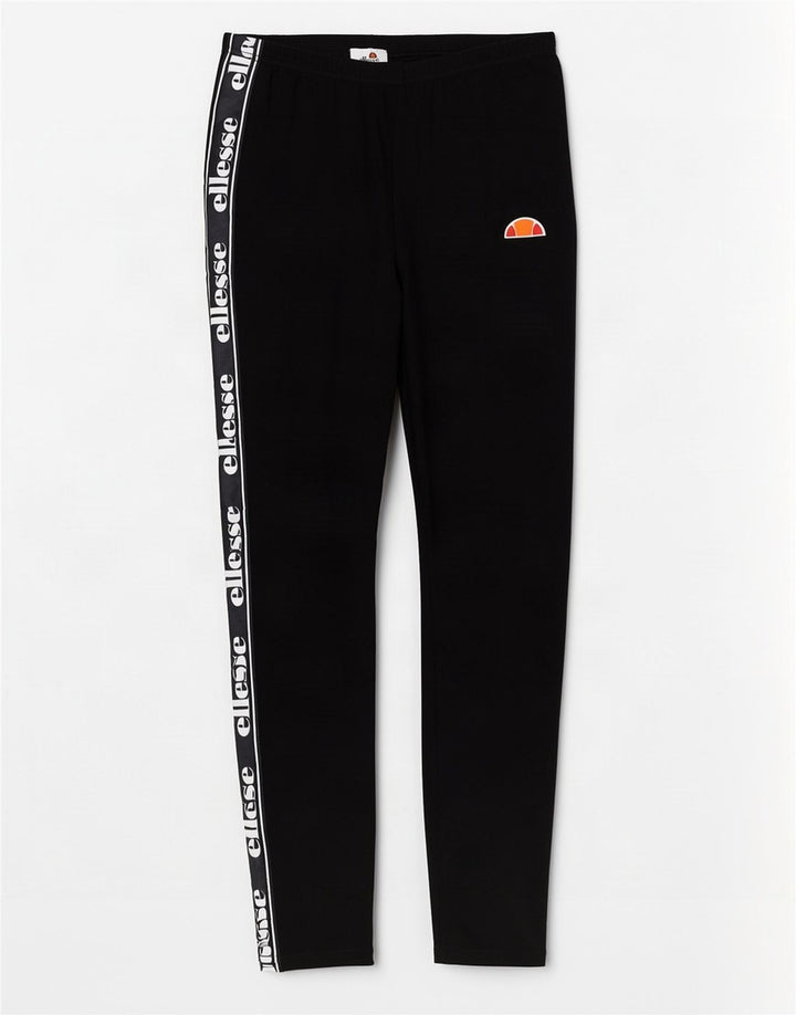 Leggings grafici da donna Ellesse UK 12 cotone nero medio