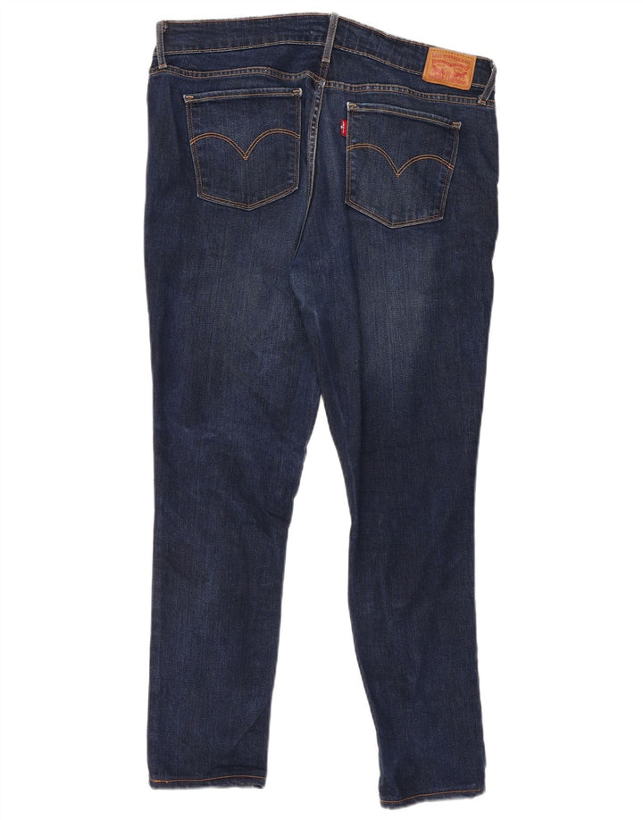 Jeans Levi's 711 Skinny da donna W32 L27 Lyocell blu