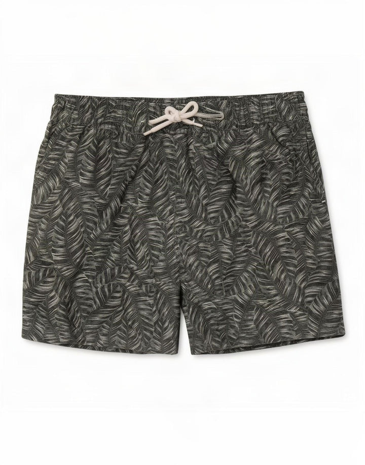 Pantaloncini da bagno da uomo Reiss piccoli in poliestere floreale verde