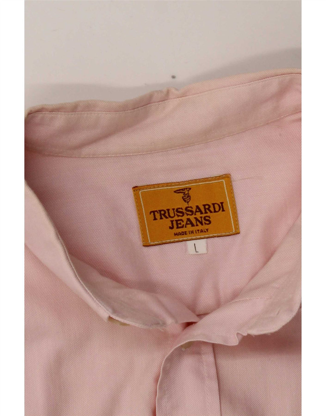 Camicia Uomo Trussardi Jeans Large Rosa