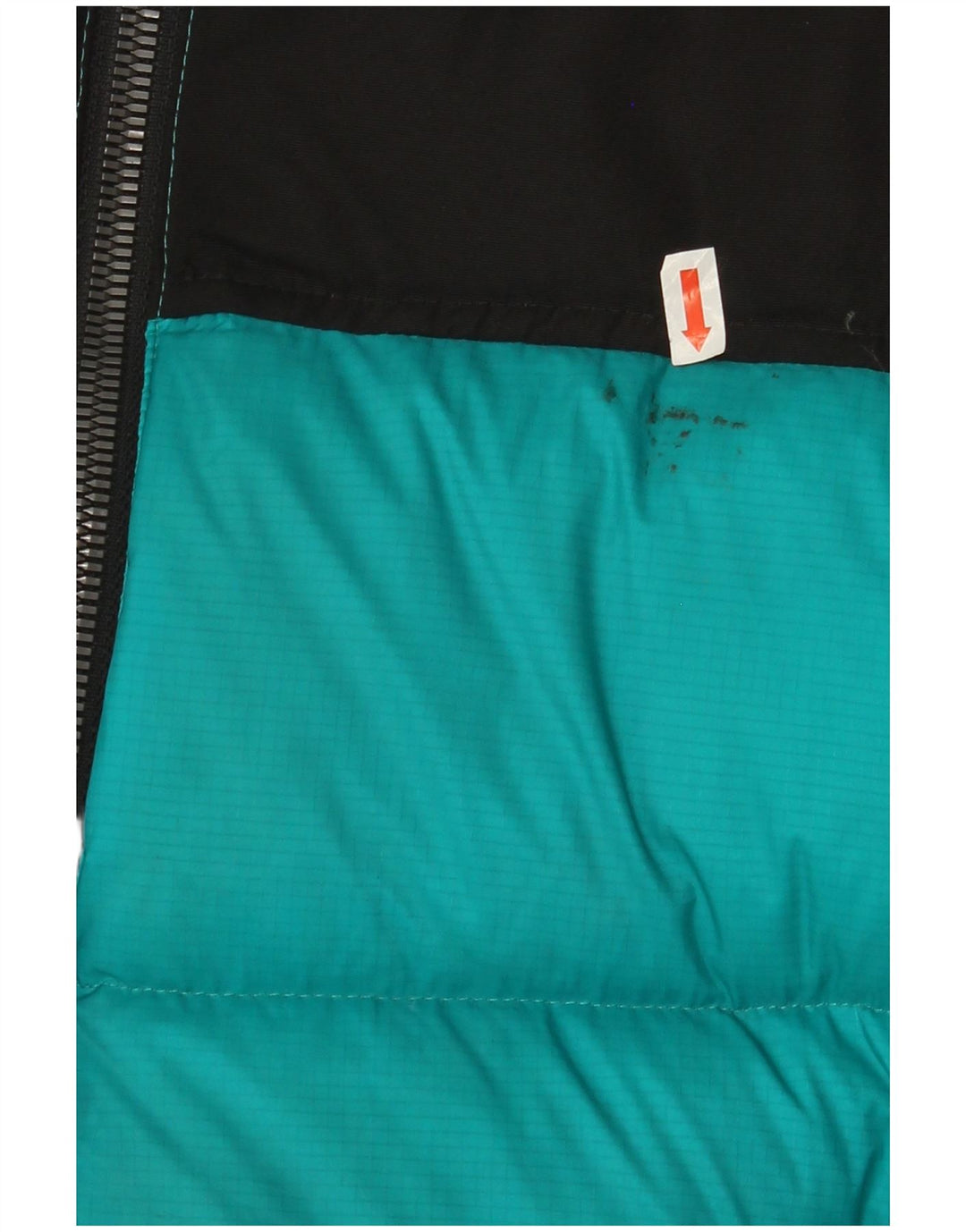 Giacca imbottita da donna Superdry UK 12 poliestere color block medio turchese