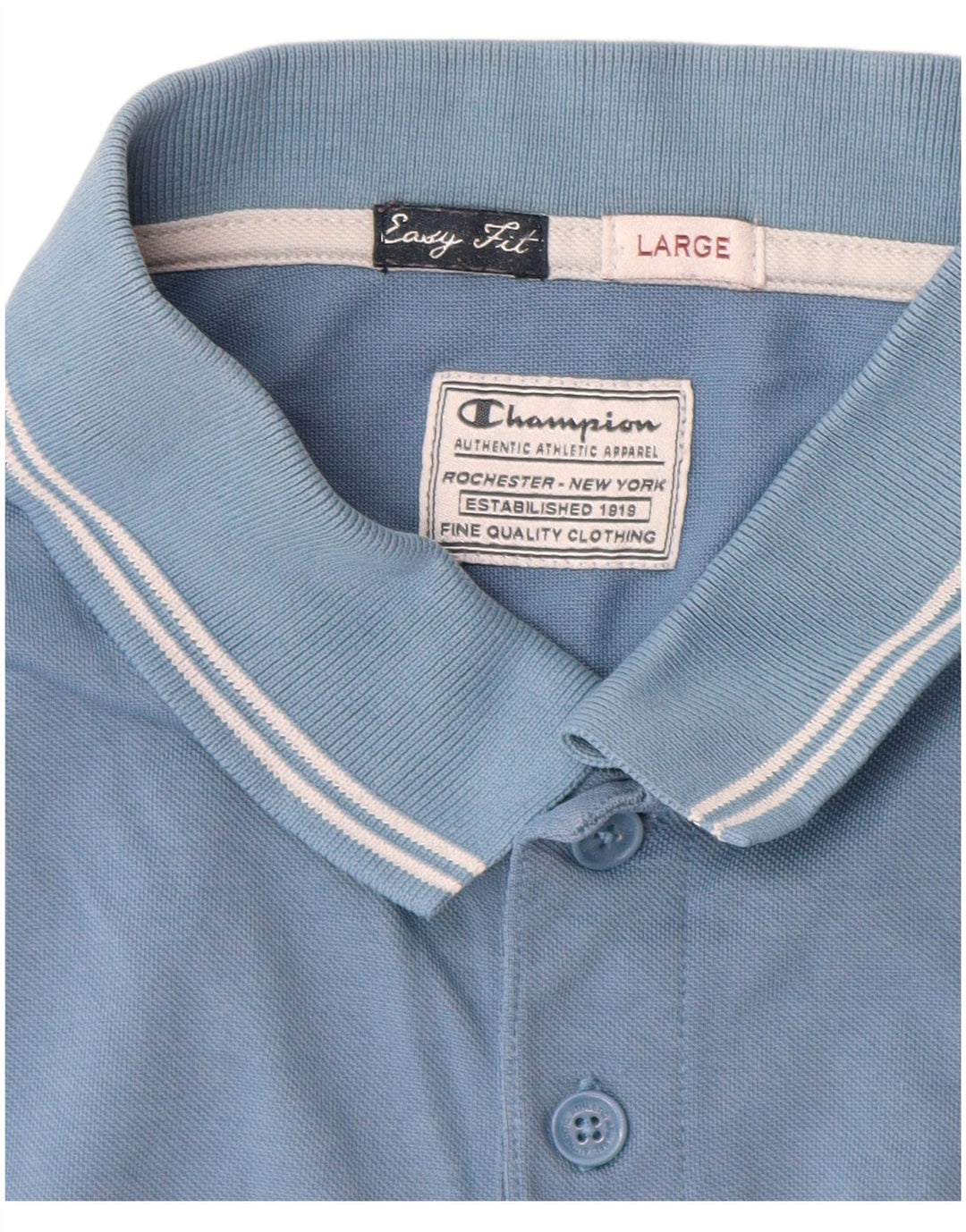 Polo Champion da uomo Easy Fit, taglia grande, blu