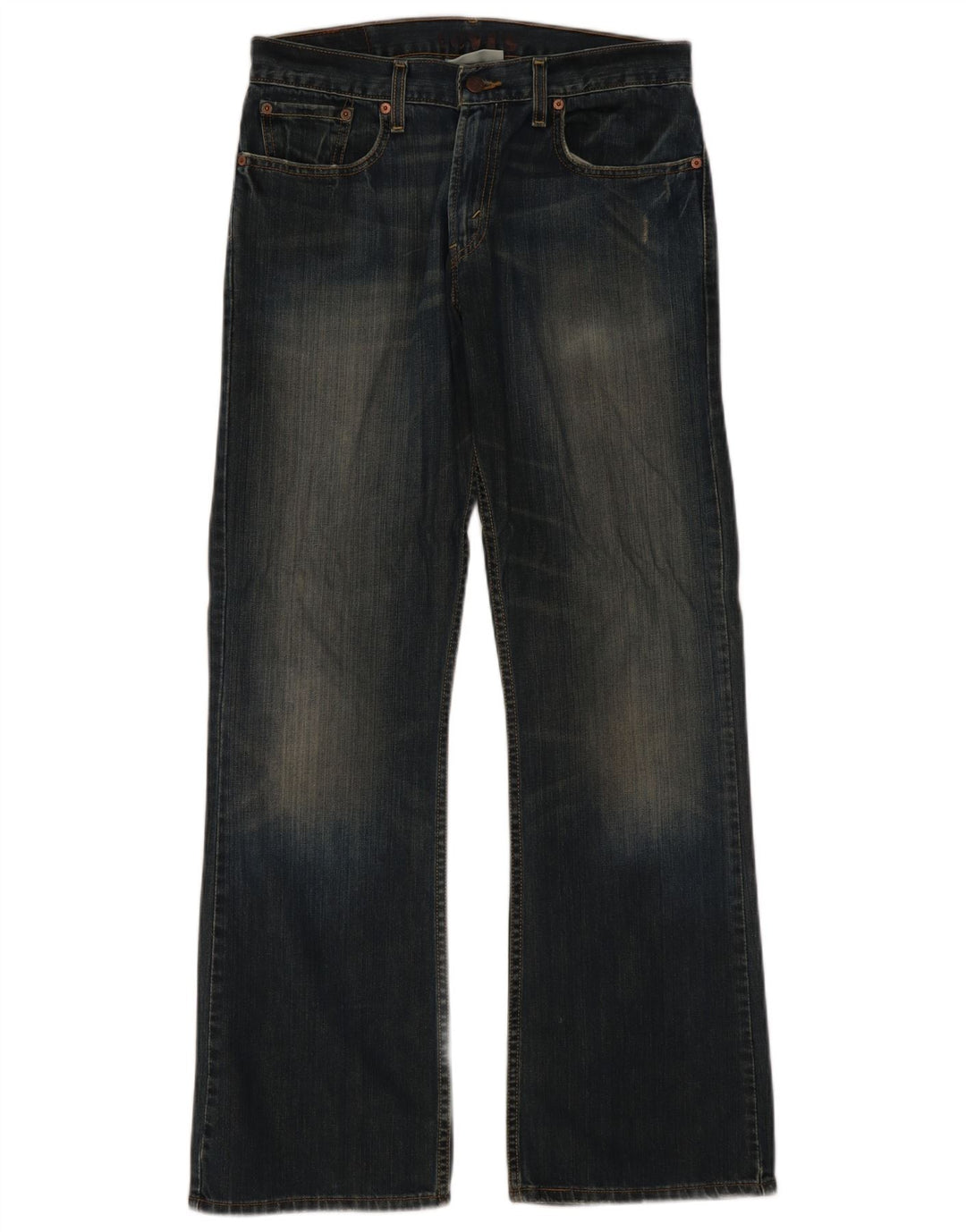 Jeans Levi's 527 Bootcut da donna W32 L32 in cotone blu navy