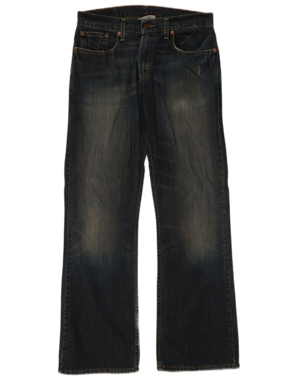 Jeans Levi's 527 Bootcut da donna W32 L32 in cotone blu navy
