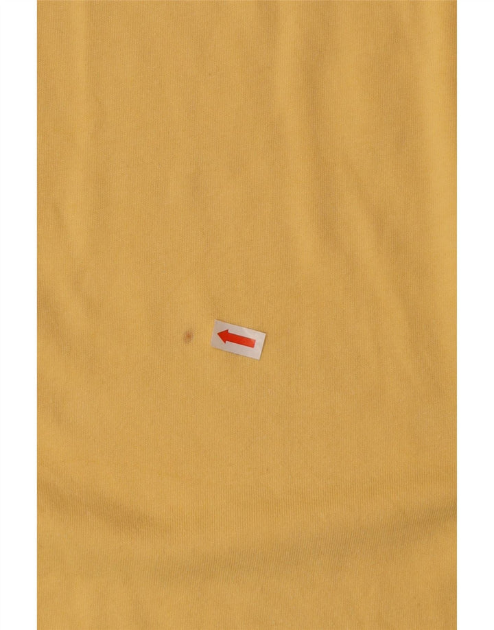 Polo da uomo Izod grande in cotone giallo
