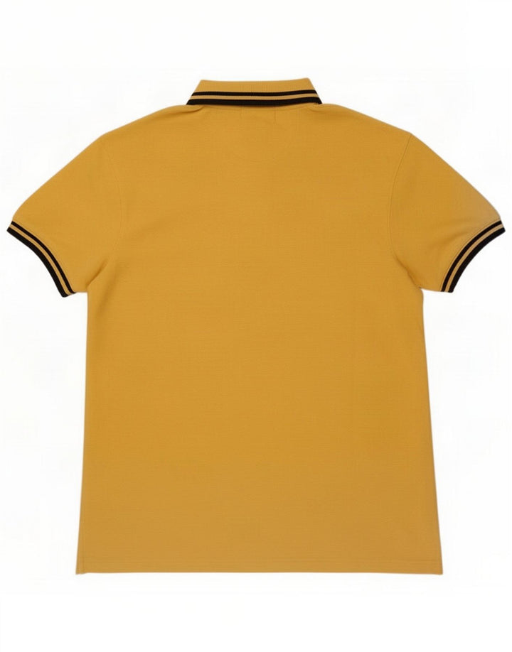 St. Polo da uomo Bernard Small Yellow Cotton