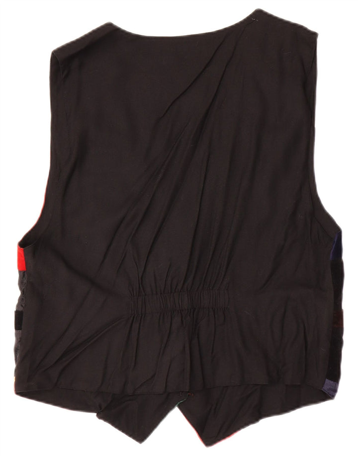 Gilet da donna FREE STYLE UK 14 Viscosa patchwork multicolore medio