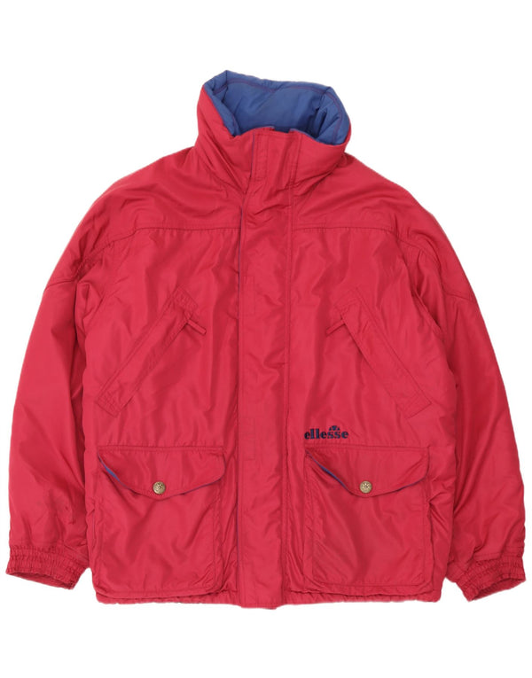 Giacca da sci da uomo Ellesse UK 40 Large Rosa Poliestere