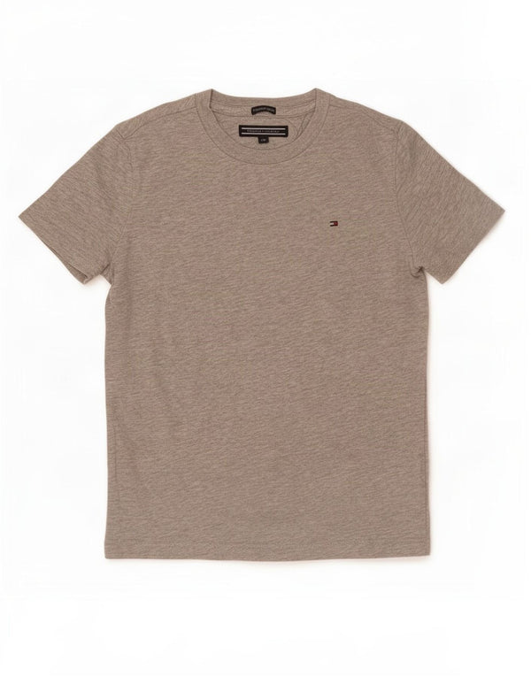 T-shirt da ragazzo Tommy Hilfiger Top 7-8 anni grigia