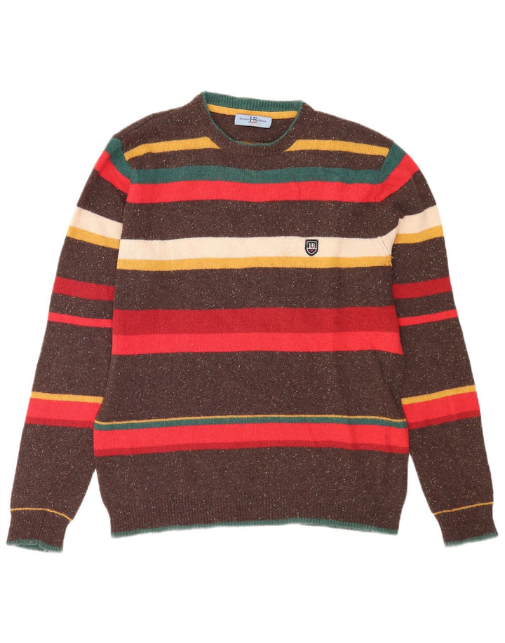 Maglione maglione girocollo da uomo Harmont & Blaine XL a righe multicolore