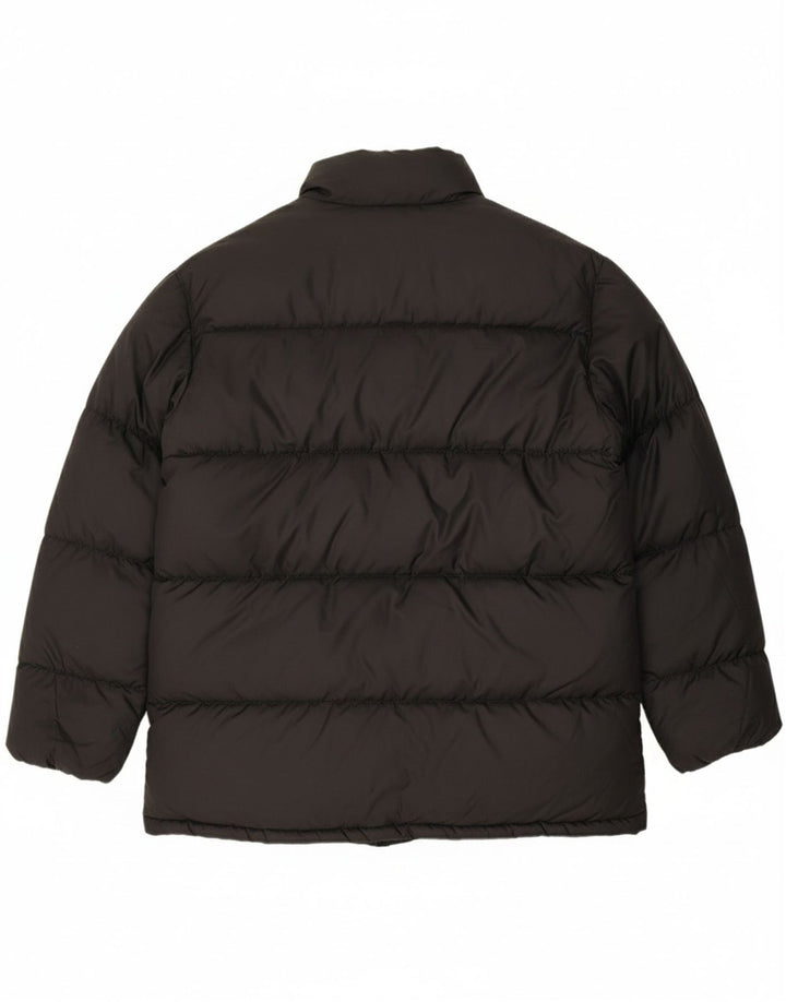 VINTAGE Womens Padded Jacket UK 18 XL Black Nylon