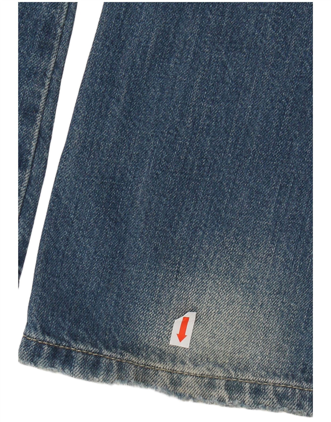 Jeans Bootcut da donna Benetton IT 44 Medio W32 L32 Blu Cotone