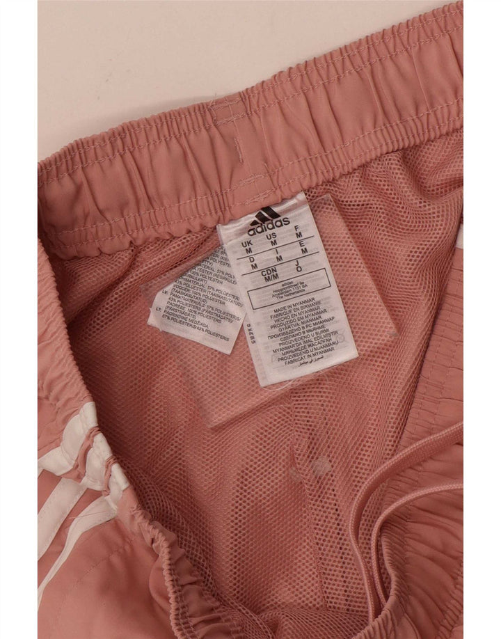 Pantaloncini sportivi Adidas da uomo in poliestere rosa medio