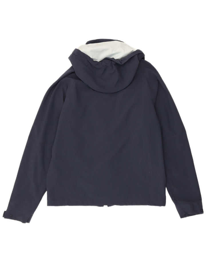 Giacca a vento con cappuccio da uomo Rohan UK 38 Medium Blu Navy Poliammide