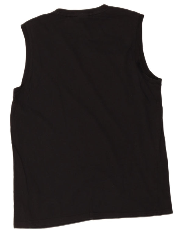 Canotta grafica da uomo Champion Large nera