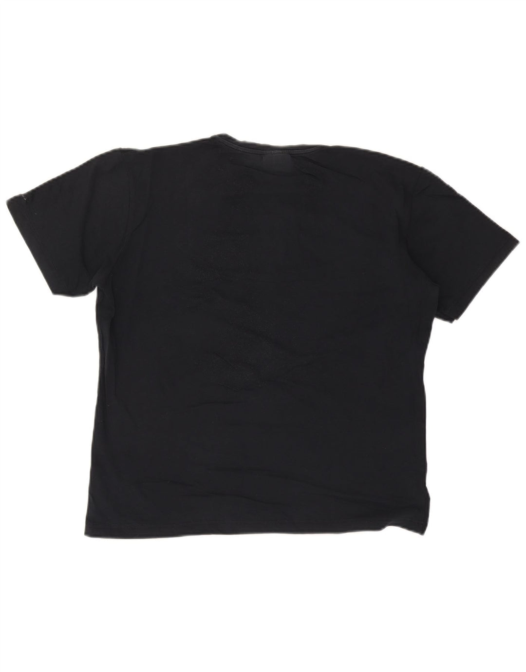 TRUSSARDI JEANS T-shirt grafica da uomo Top in cotone nero medio