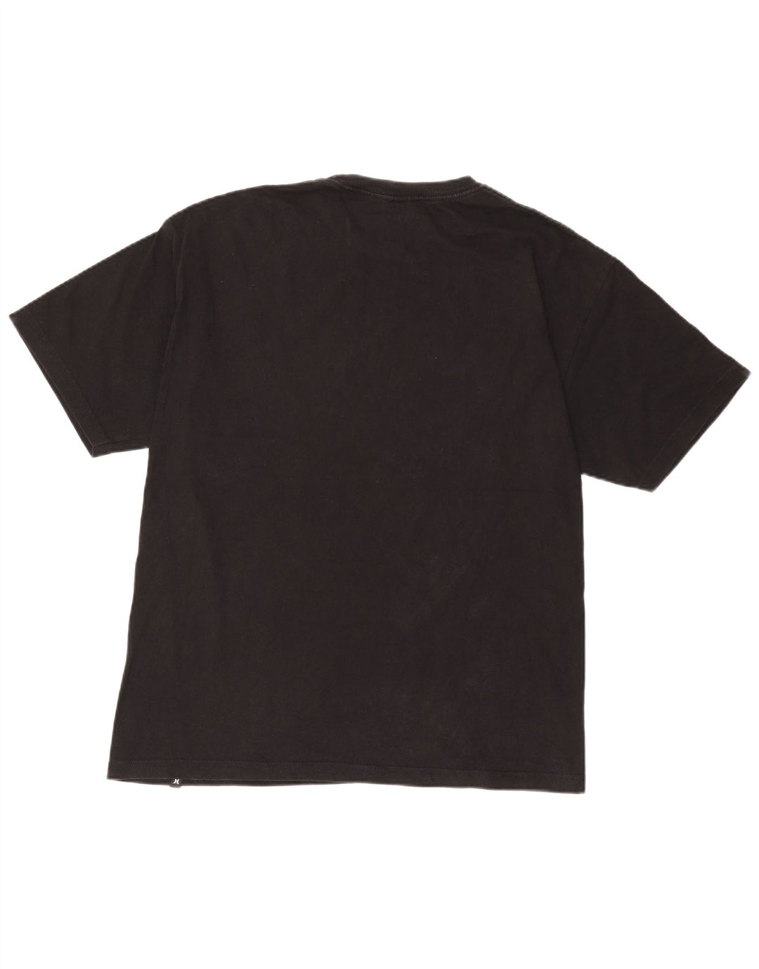 T-shirt grafica Hurley da uomo grande nera