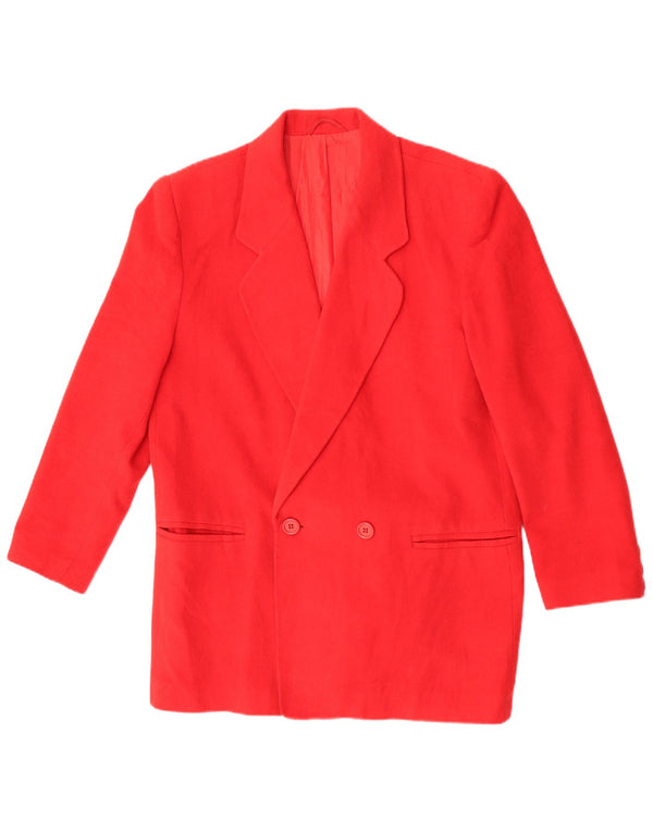 Giacca blazer doppiopetto da donna C&A EU 40 poliestere rosso medio