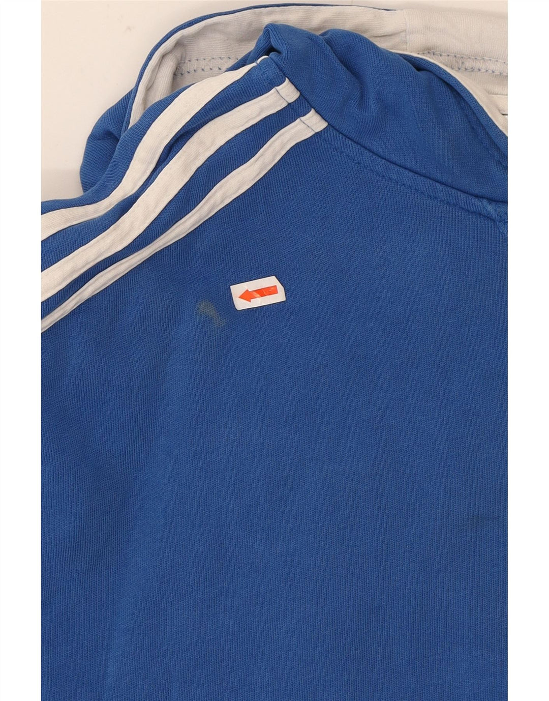 ADIDAS Mens Hoodie Jumper Large Blue Vintage Adidas and Second-Hand Adidas from Messina Hembry 