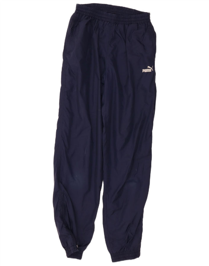 Pantaloni della tuta da ragazzo PUMA Joggers 15-16 anni in nylon blu navy