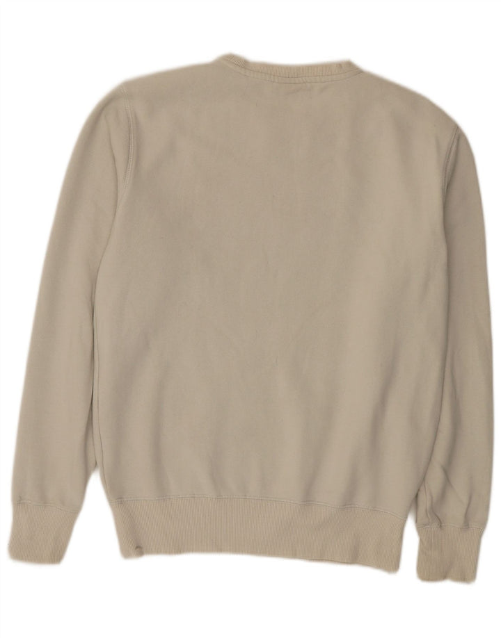 Felpa grafica da uomo Ellesse, maglione piccolo, cotone bianco