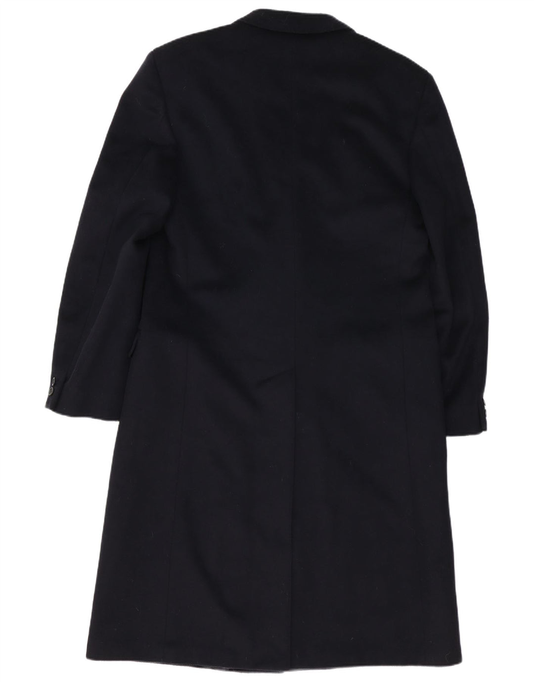 Cappotto doppiopetto da uomo San Remo UK 38 blu navy medio