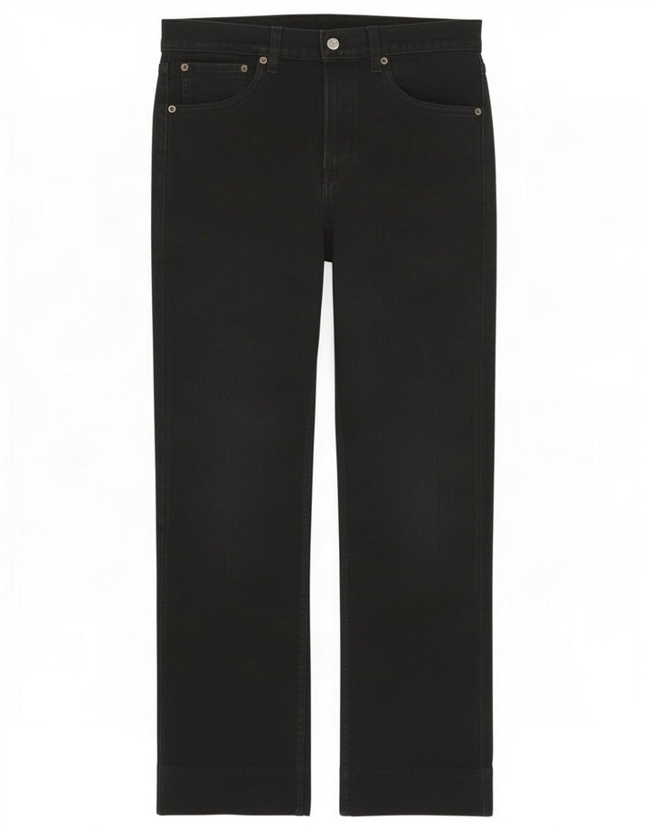 Jeans dritti da donna Levi's W33 L34 cotone nero