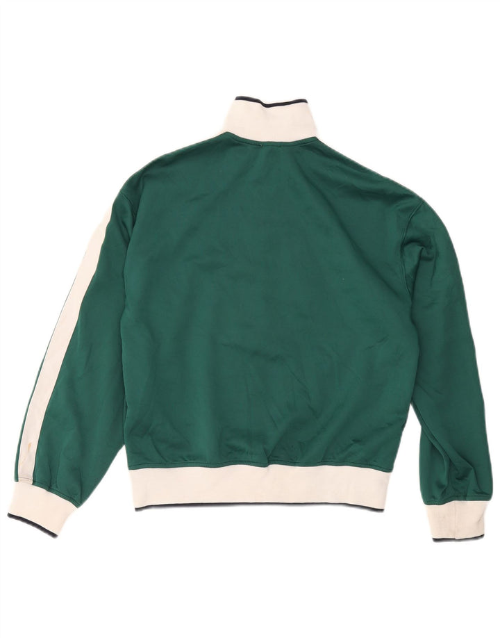 Giacca da tuta da donna Zara UK 10 Small Verde Colourblock Poliestere