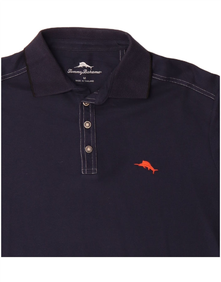 Polo da uomo TOMMY BAHAMA media cotone blu navy