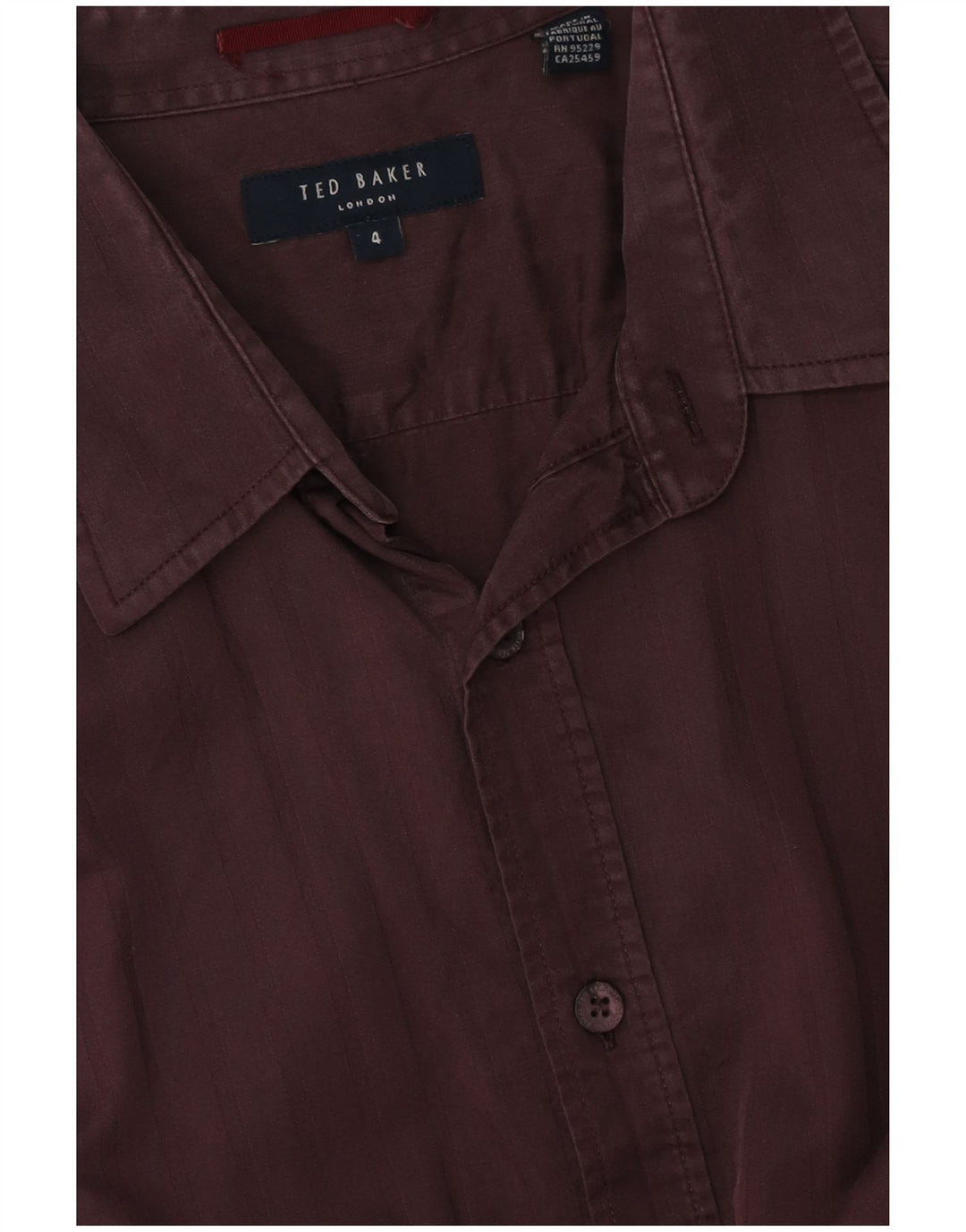Camicia da uomo TED BAKER taglia 4 grande bordeaux