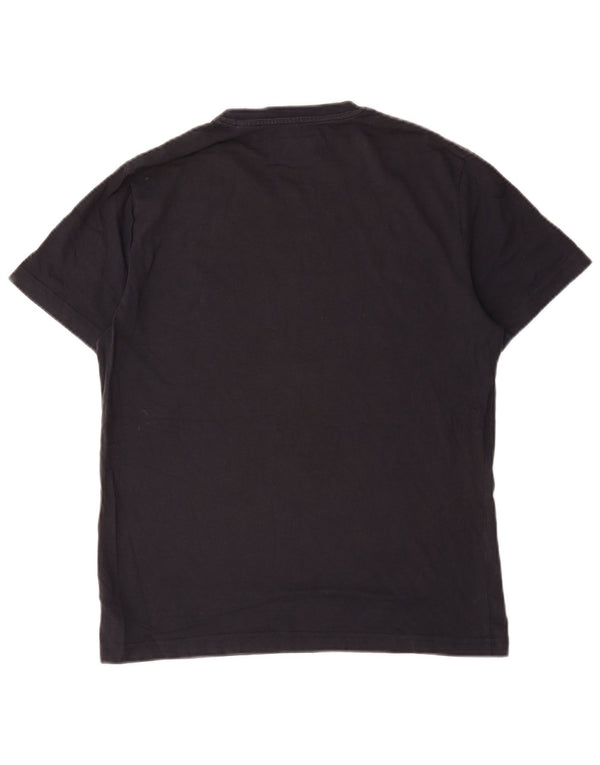 T-shirt da uomo Penguin Top in cotone blu navy medio